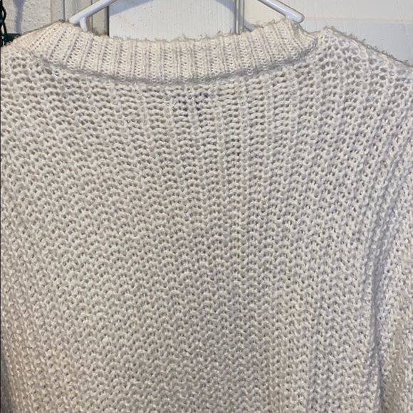 Aerie White Sweater - Picture 3 of 3